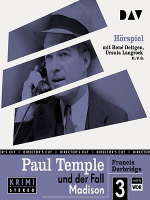 cover image of Paul Temple und der Fall Madison (Original-Radio-Fassung)